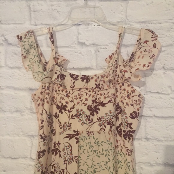 Xhilaration Woman's Cold Shoulder Maxi Dress Small - Picture 7 of 8